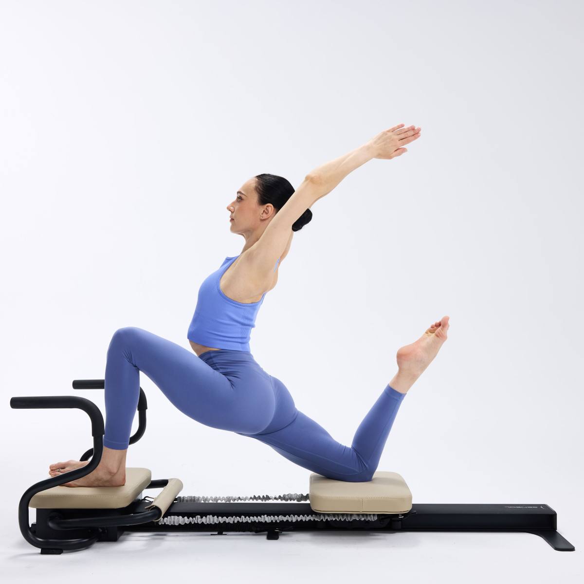 Sensol Flex Air Smart Pilates Reformer Cabernet Red – billede 22