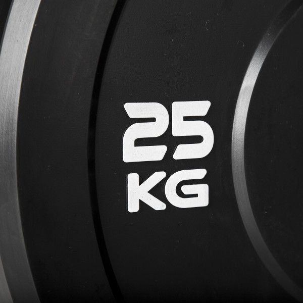 Thor Fitness Sorte Bumper Vægtskiver 10kg / 50mm (1 stk), billede 4 hos ActiveNordic