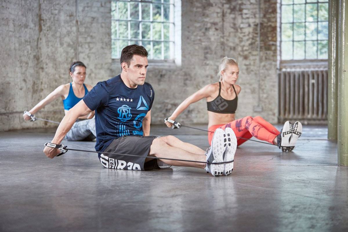 Reebok Resistance Tube DELTA Træningselastik Medium, billede 4 hos ActiveNordic
