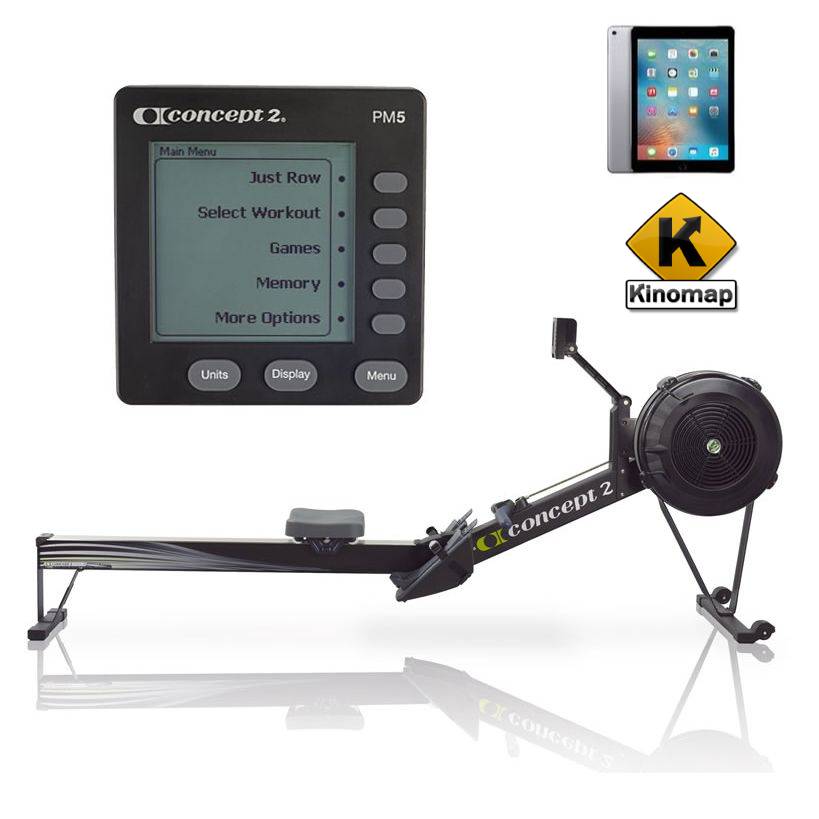 Concept2 Model D PM5 Romaskine Sort – billede 5