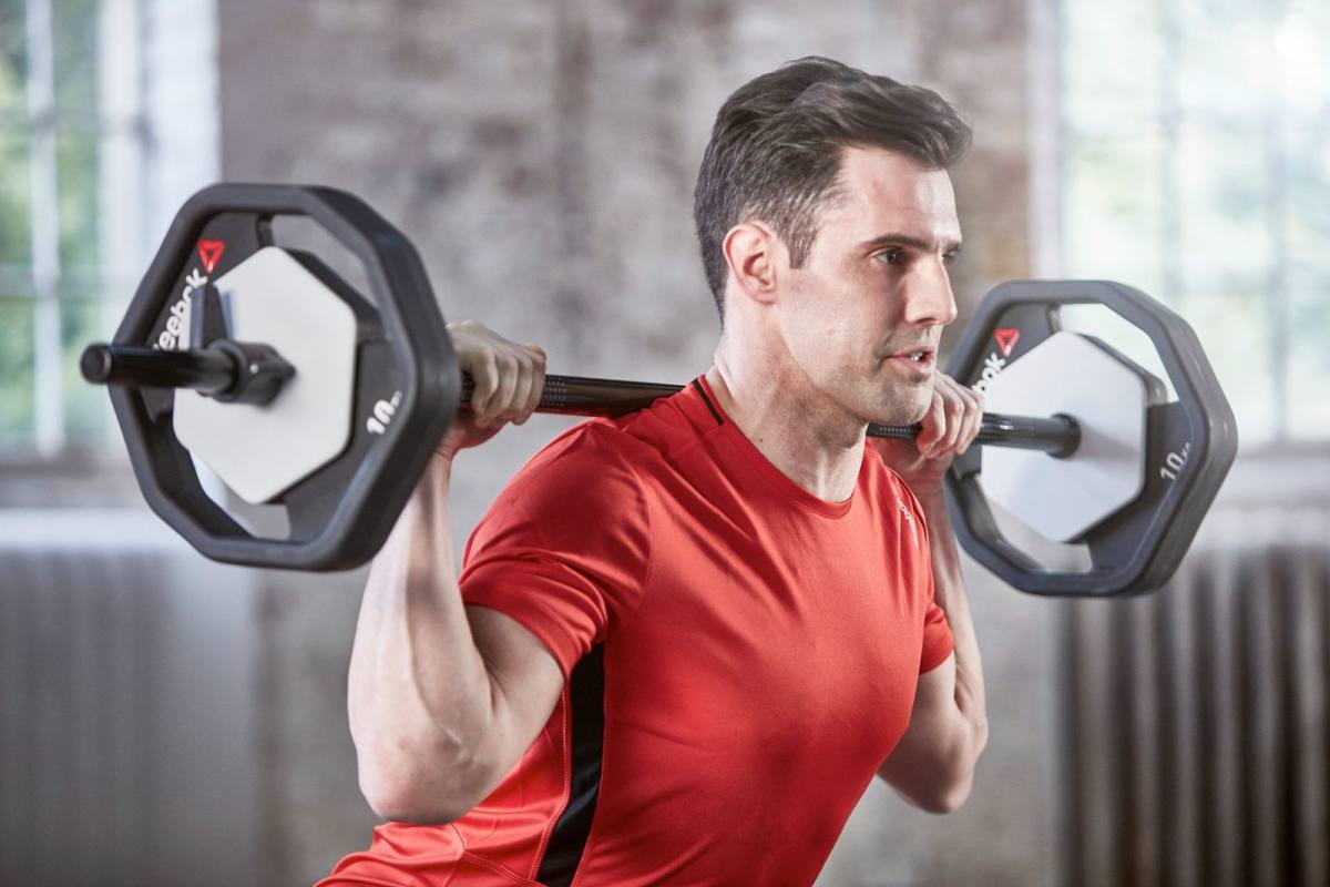 Reebok Rep Set Steel Bar DELTA – Vægtstang, billede 4 hos ActiveNordic