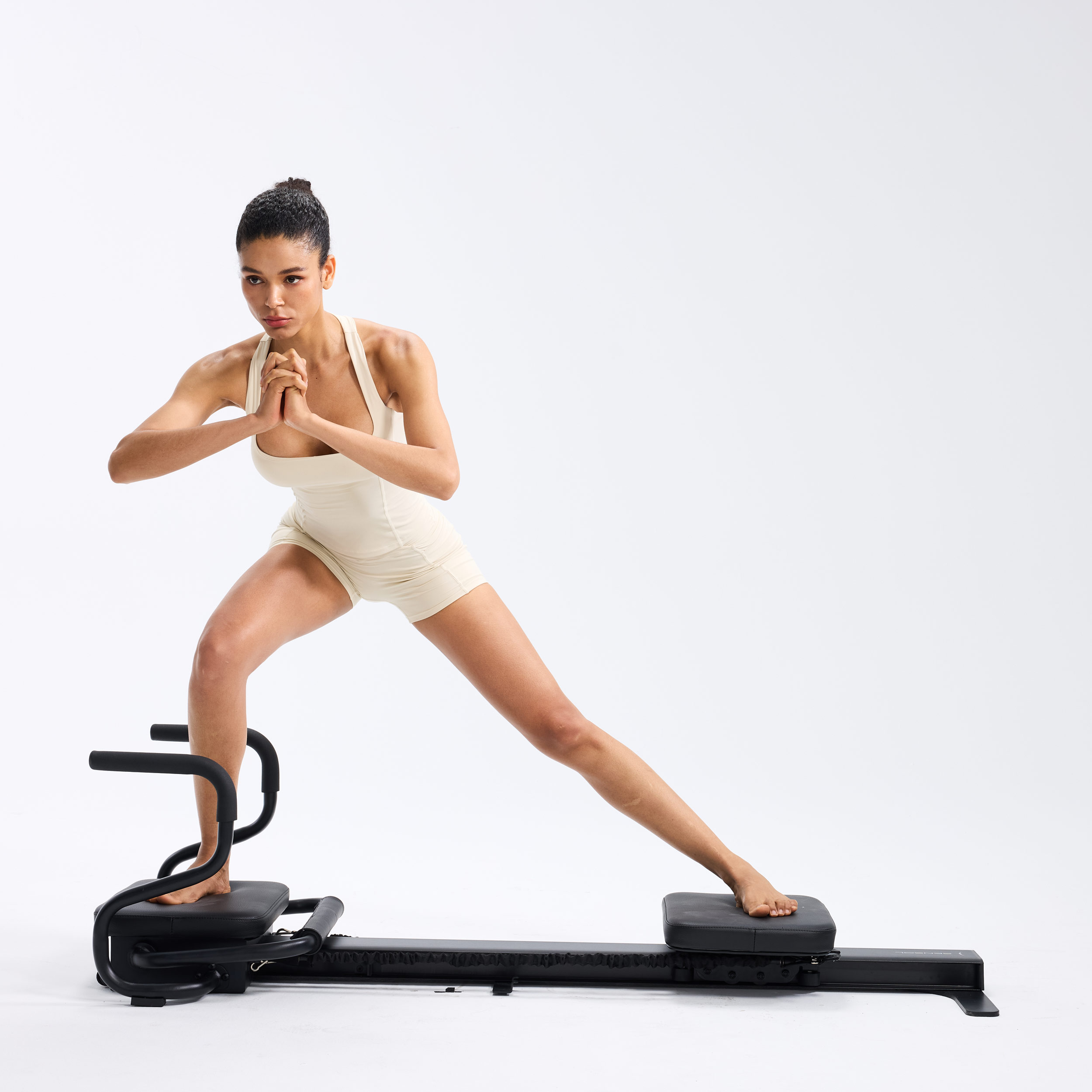 Sensol Flex Air Smart Pilates Reformer Sage Green – billede 9