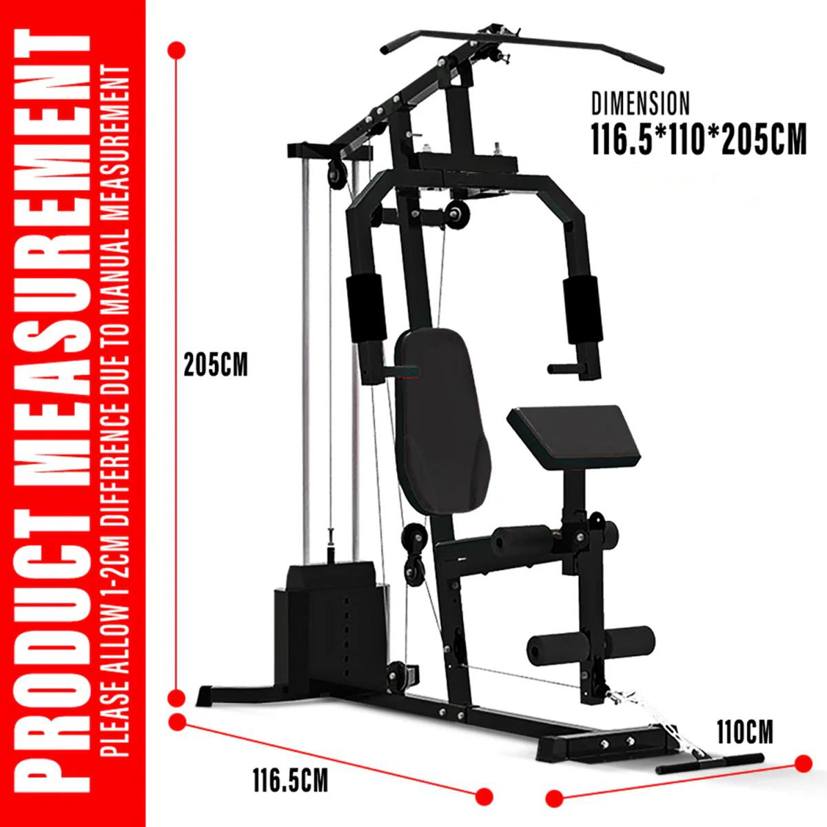 Odin Valhalla Home Gym Multistation 67kg – billede 8