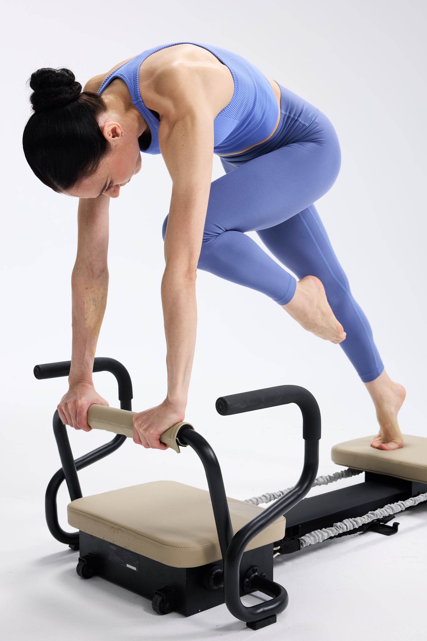 Sensol Flex Air Smart Pilates Reformer Sage Green – billede 11