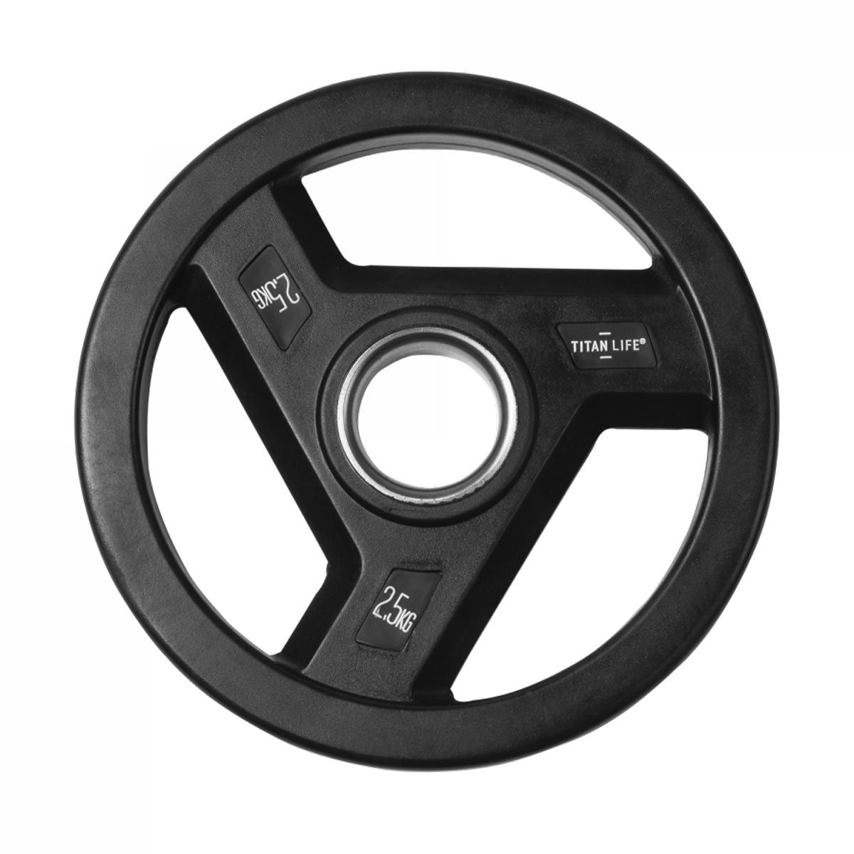Titan Life Vægtskive m. Håndtag 2,5kg (1 stk) – Vægtskiver hos ActiveNordic