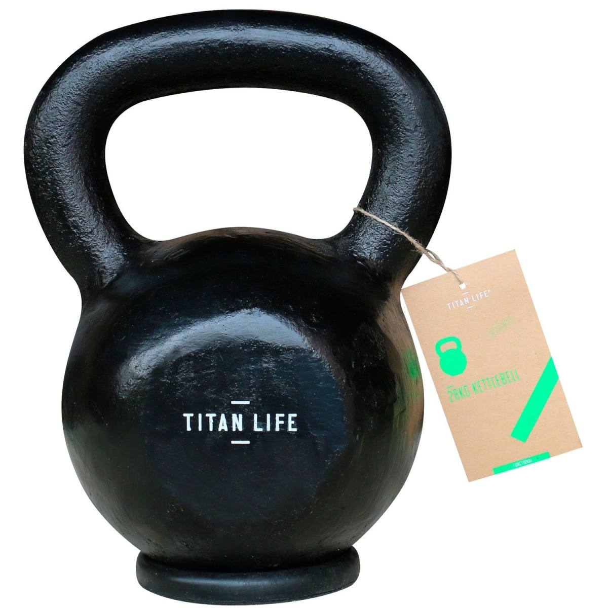Titan Life Gym 28kg Kettlebell, billede 3 hos ActiveNordic