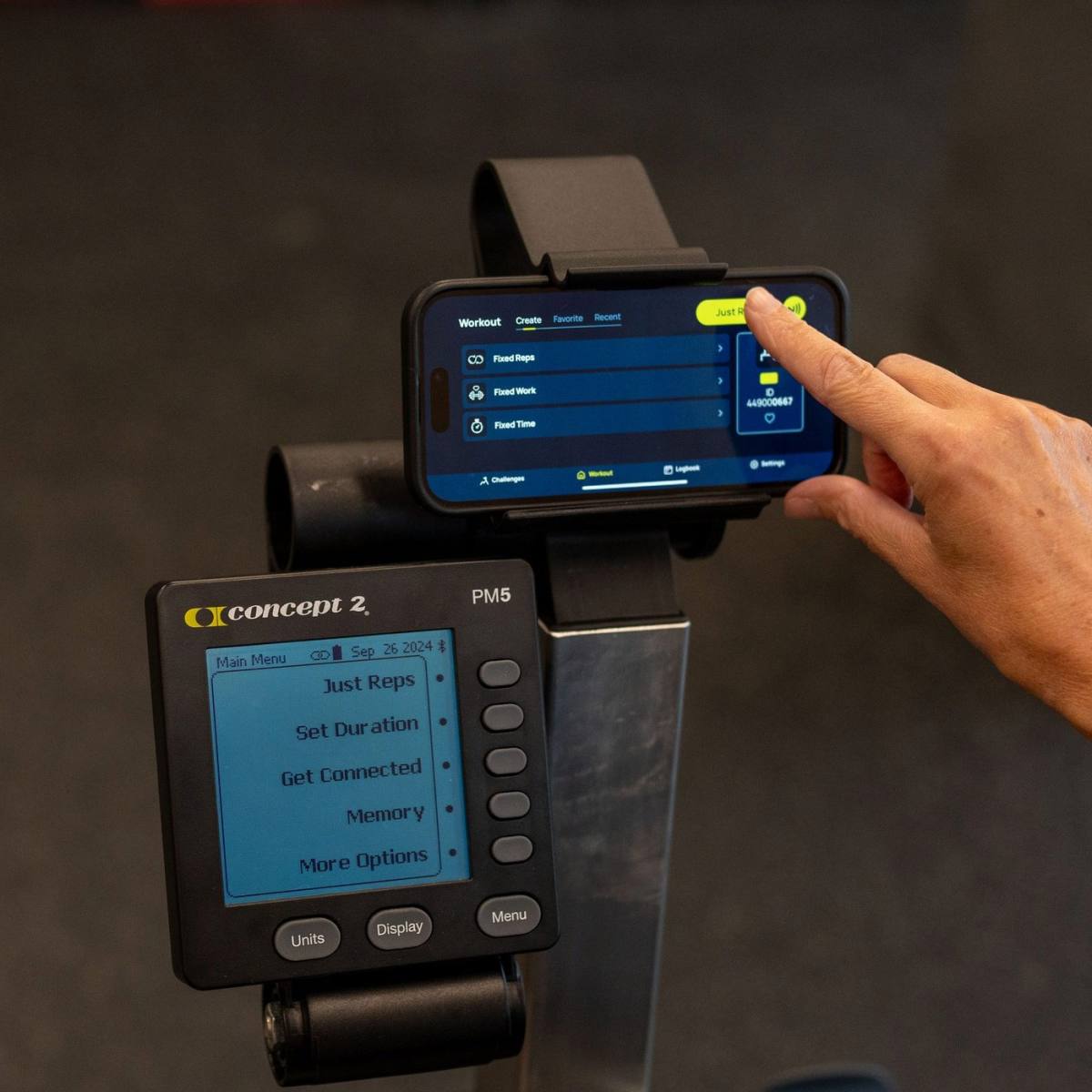 Concept2 Model StregthErg inkl. PM5 – billede 3