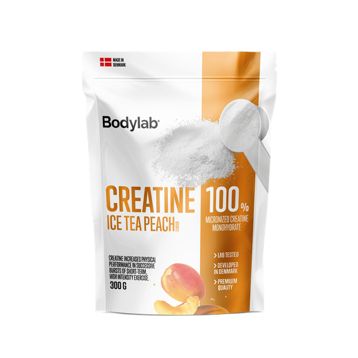 BodyLab Kreatinpulver - Ice Tea Peach (300g) – Kreatin & Aminosyrer hos ActiveNordic