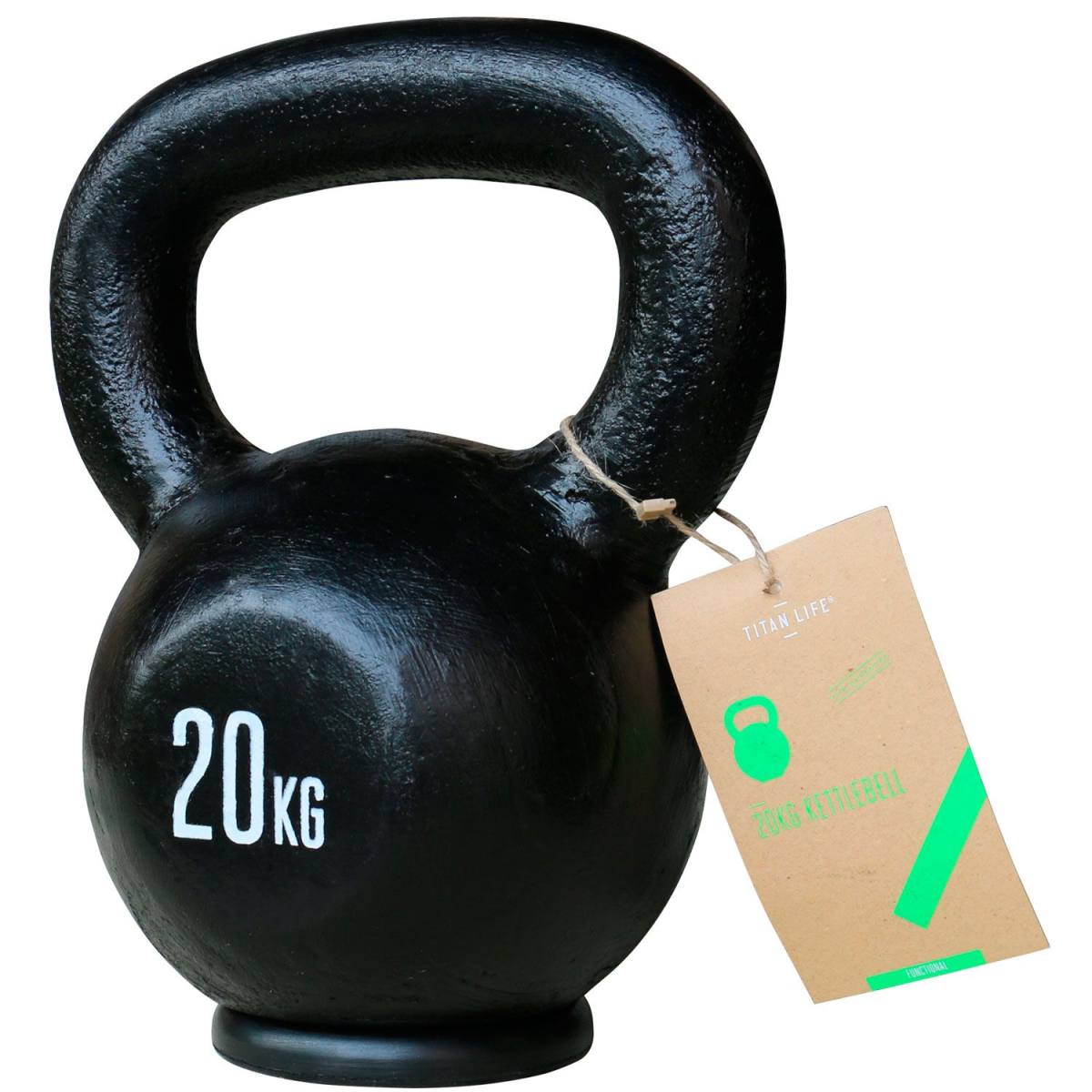 Titan Life Gym 20kg Kettlebell, billede 2 hos ActiveNordic