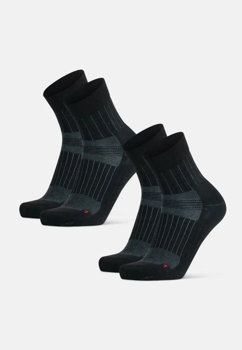 MERINO RUNNING QUARTER STRØMPER – Løbestrømper hos ActiveNordic