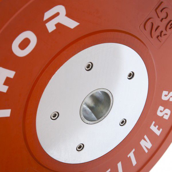 Thor Fitness Farvet OL Bumper Vægtskiver 15kg / 50mm (1 stk), billede 4 hos ActiveNordic