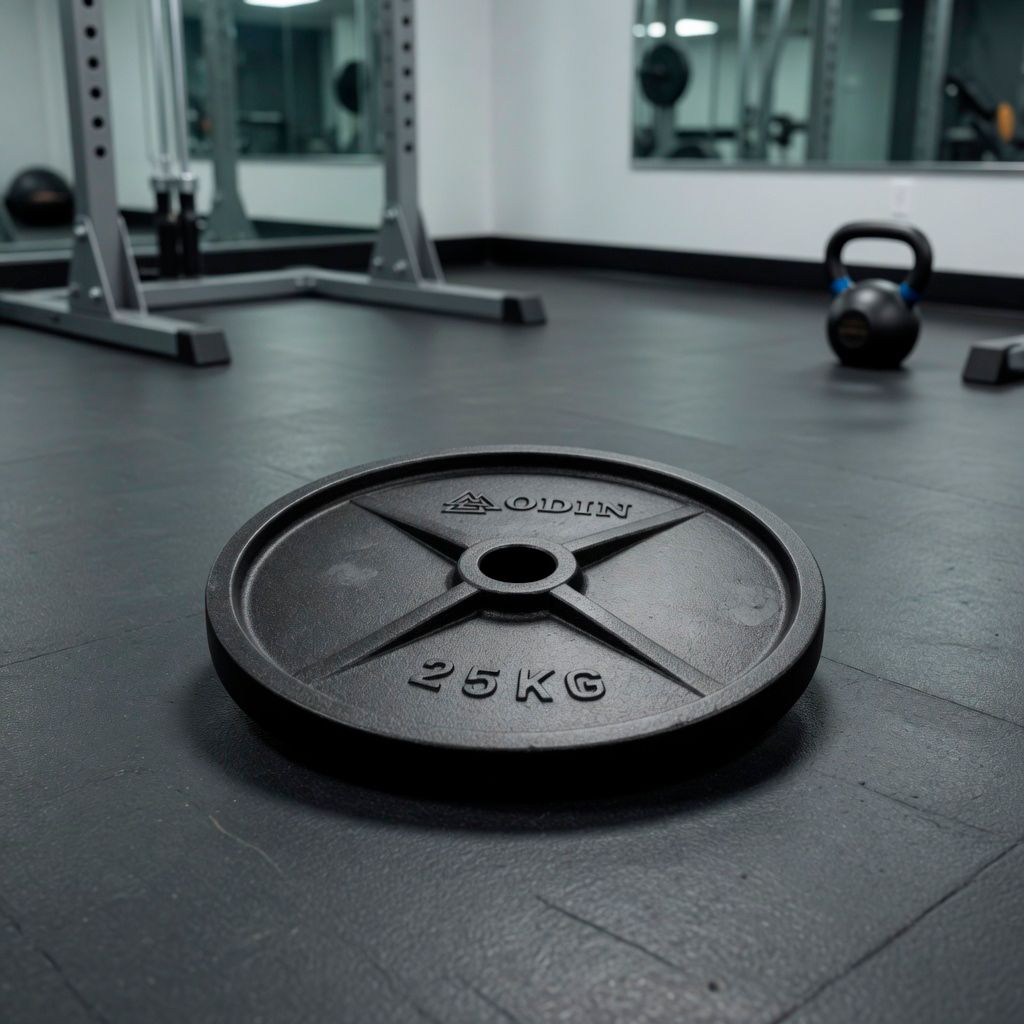 Odin Jern Vægtskiver 25kg / 50mm (1 stk), billede 3 hos ActiveNordic