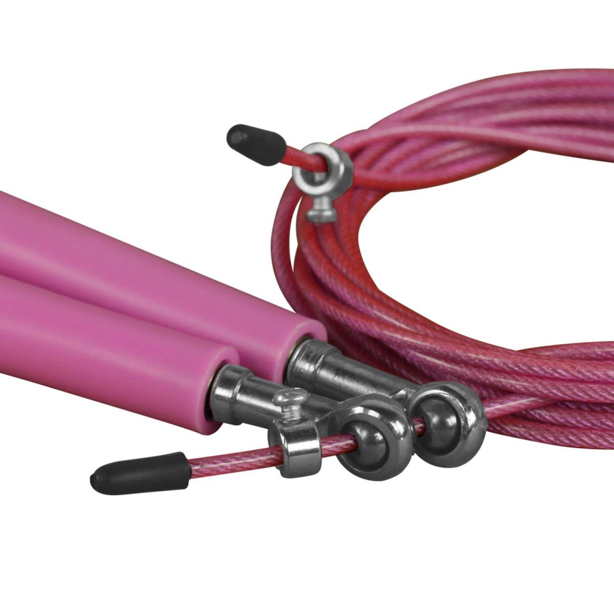 Odin Cable Crossfit Sjippetov Pink Long Handle 300cm – Kampsport, billede 3 hos ActiveNordic