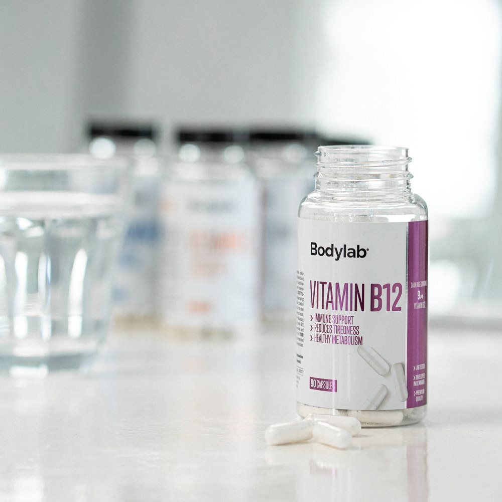 BodyLab Vitamin B12 (90 stk.) – Vitaminer & mineraler, billede 2 hos ActiveNordic