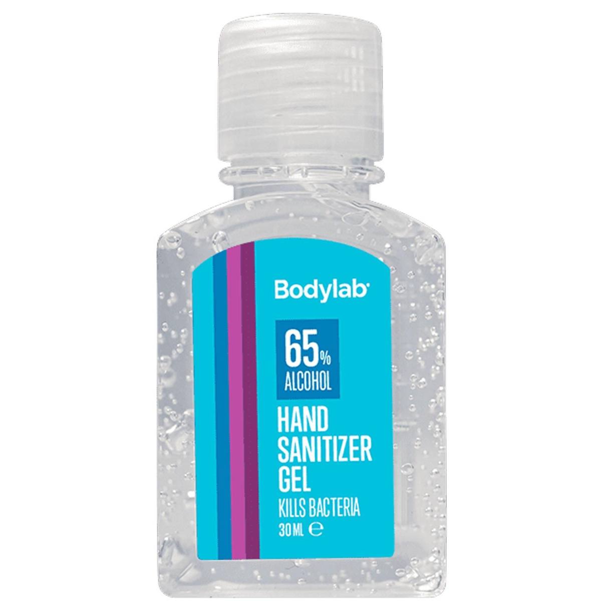 Bodylab Hand Sanitizer Gel Håndsprit 30ml – Skadebehandling hos ActiveNordic