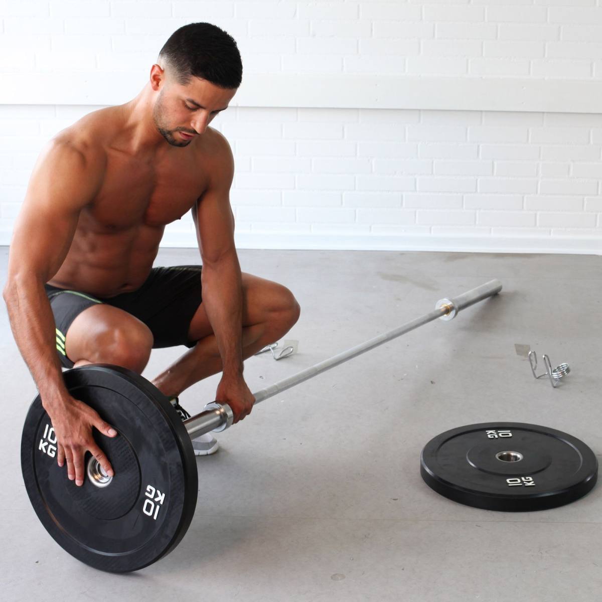 Odin Olympic Bumper Vægtskive 10kg (1 stk) – Vægtskiver, billede 6 hos ActiveNordic