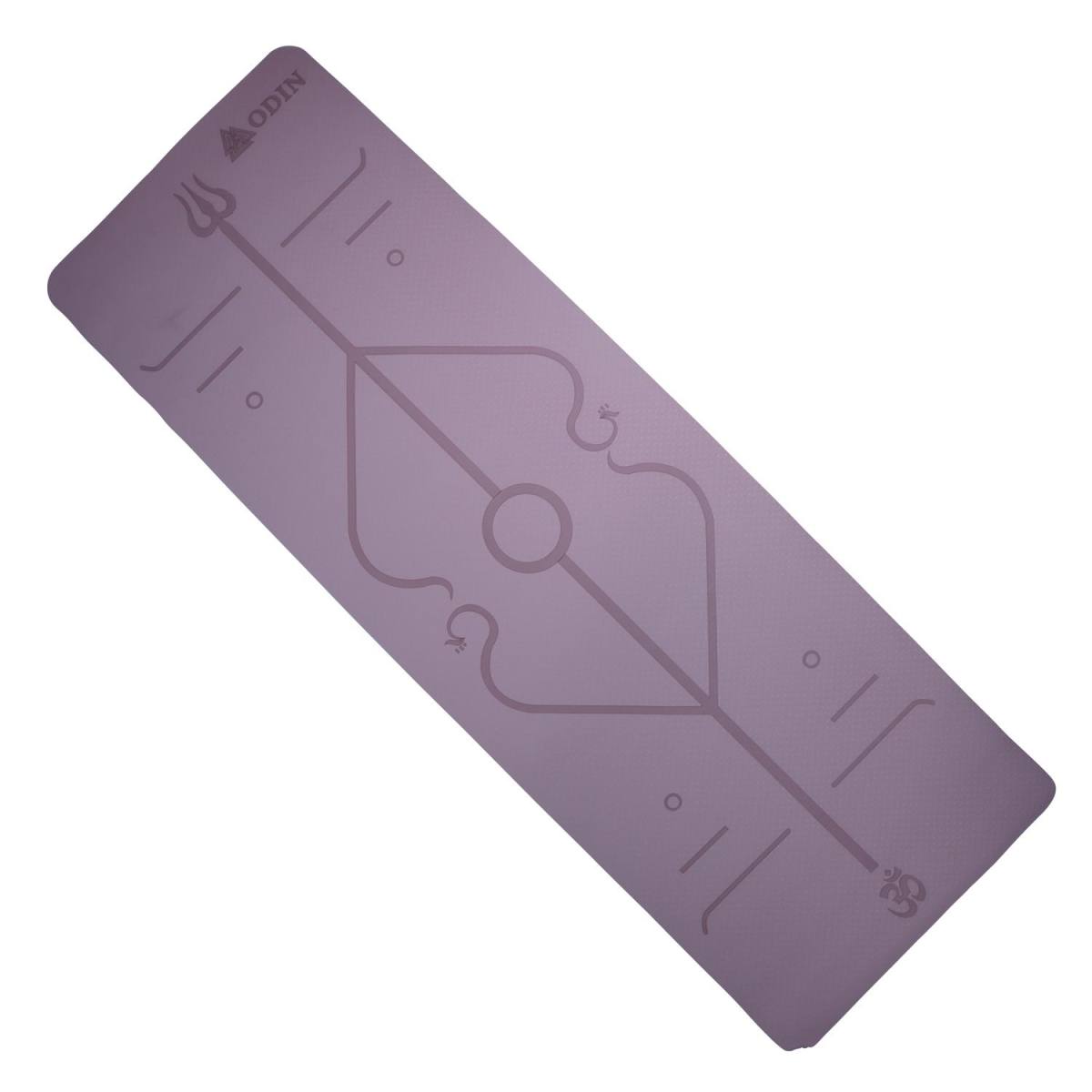 Odin Dual Pink/Blue TPE Yogamåtte 0,6cm – Yogamåtter & Tilbehør, billede 4 hos ActiveNordic