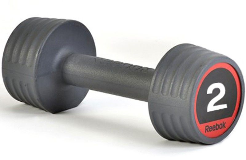 Reebok Gummi Håndvægte 2kg (1 stk.) hos ActiveNordic