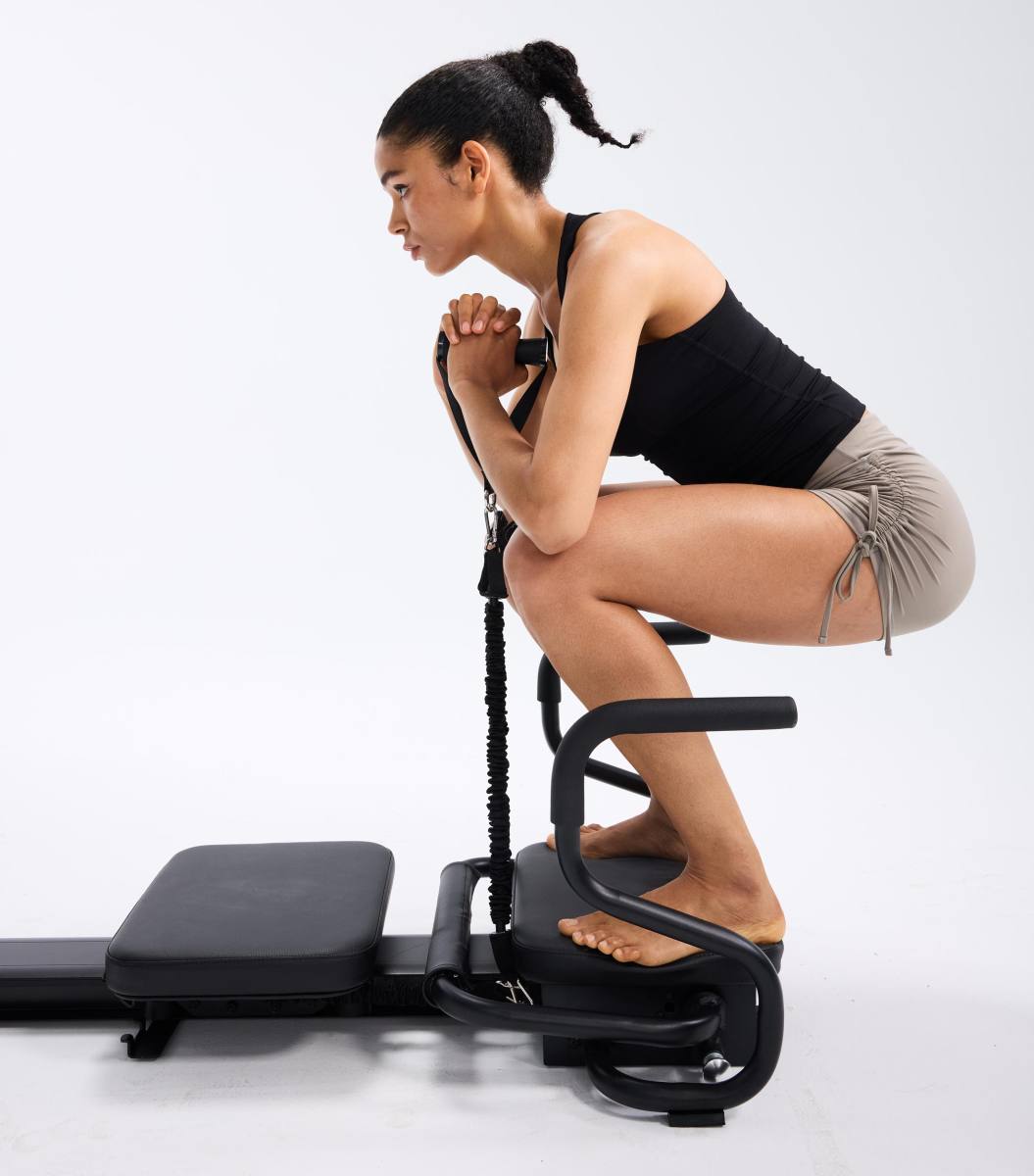 Sensol Flex Air Smart Pilates Reformer Mist Blue – billede 17