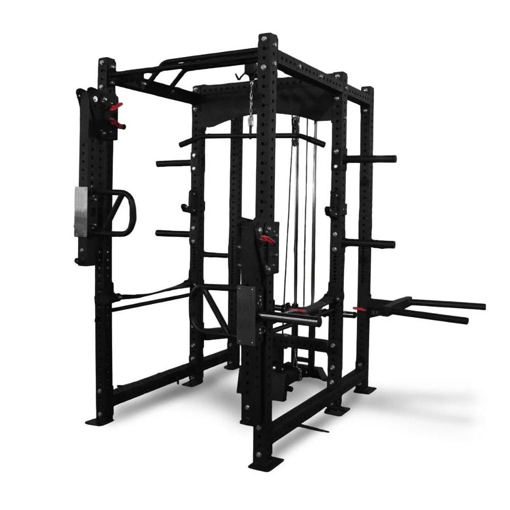 Odin Pro Ragnarok 4000 Power Rack (Inkl. PL Multi Arms, Lat, Row, Dips, Landmine, Safty Arms) – Homegym hos ActiveNordic