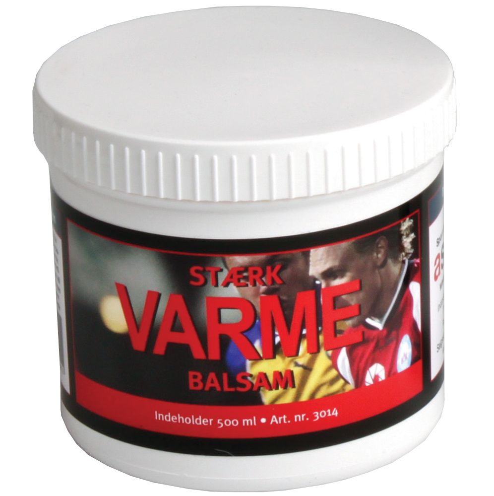 Aserve Varmebalsam Stærk Dåse (500ml) – Massage hos ActiveNordic