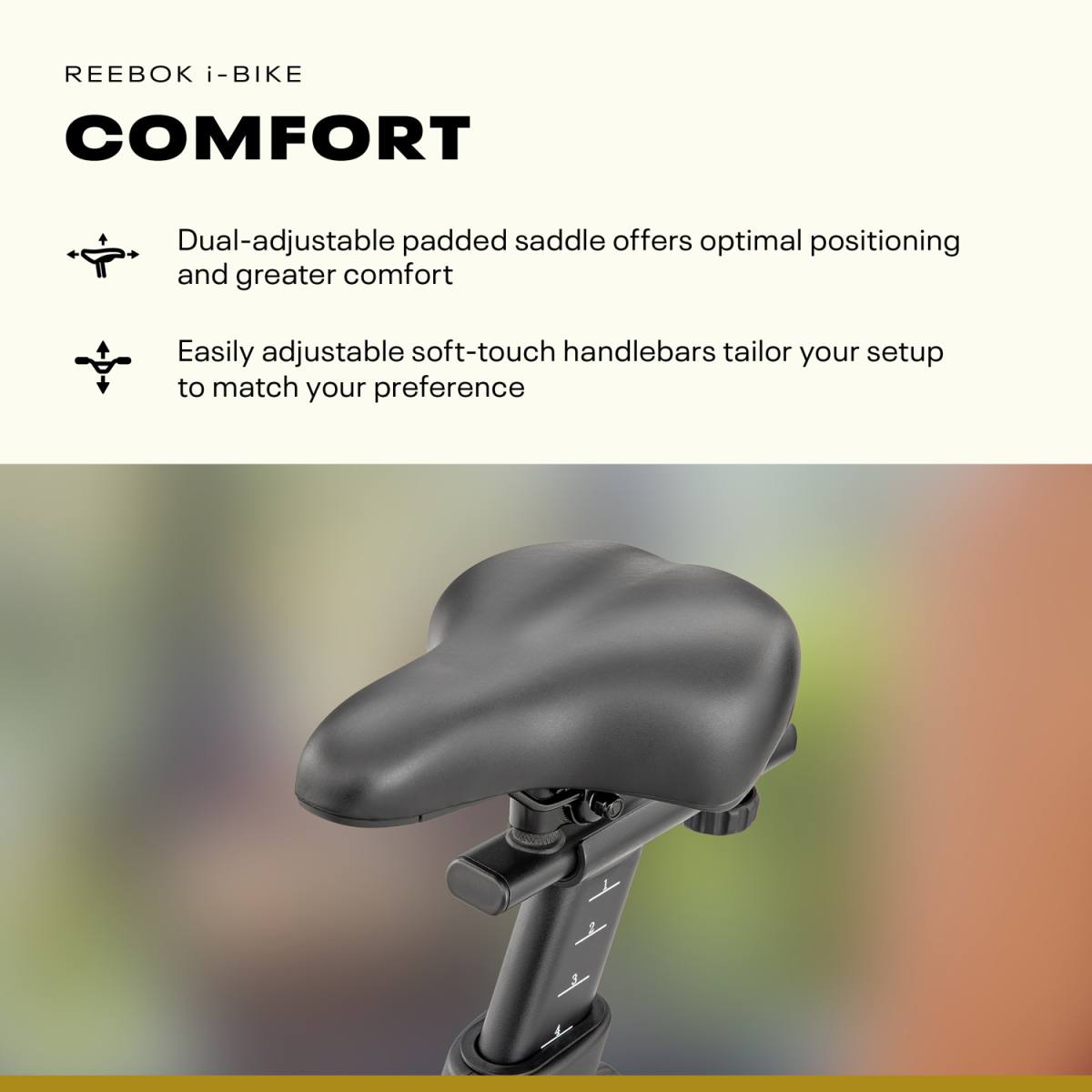 Reebok i-Bike Spinningcykel – Zwift & Kinomap Bike – billede 20