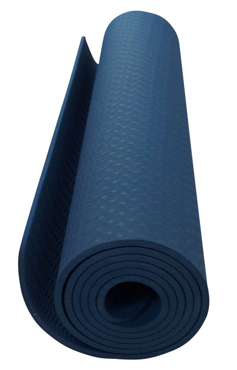 Odin TPE Yogamåtte 0,6cm Blå – Yogamåtter & Tilbehør, billede 6 hos ActiveNordic