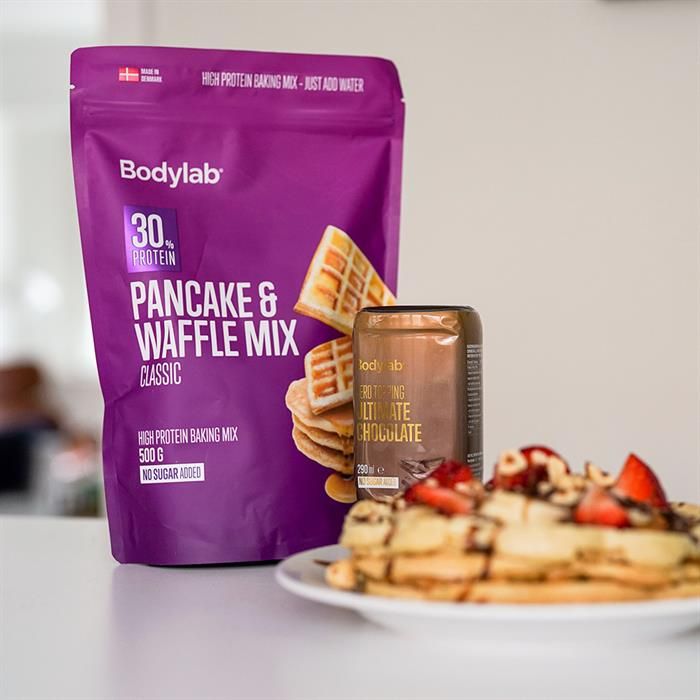 BodyLab Protein Pandekage & Vaffel Mix Classic – Protein & shakes, billede 2 hos ActiveNordic